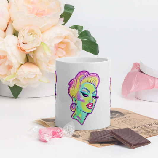 ☕ Taza Queer | Drag Queens | ¡Envío Gratis! 💄 Edición Venus Vertex 💄 - Dragceida Queertural